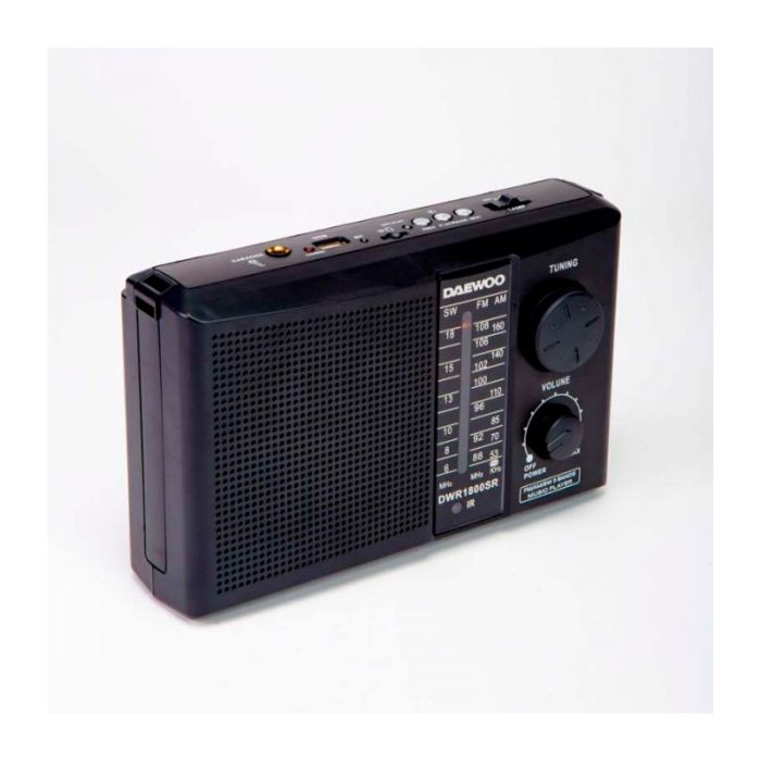 Radio Portatil Analogica Am/fm Bluetooth Daewoo Dmr114 - Hiperaudio y TV