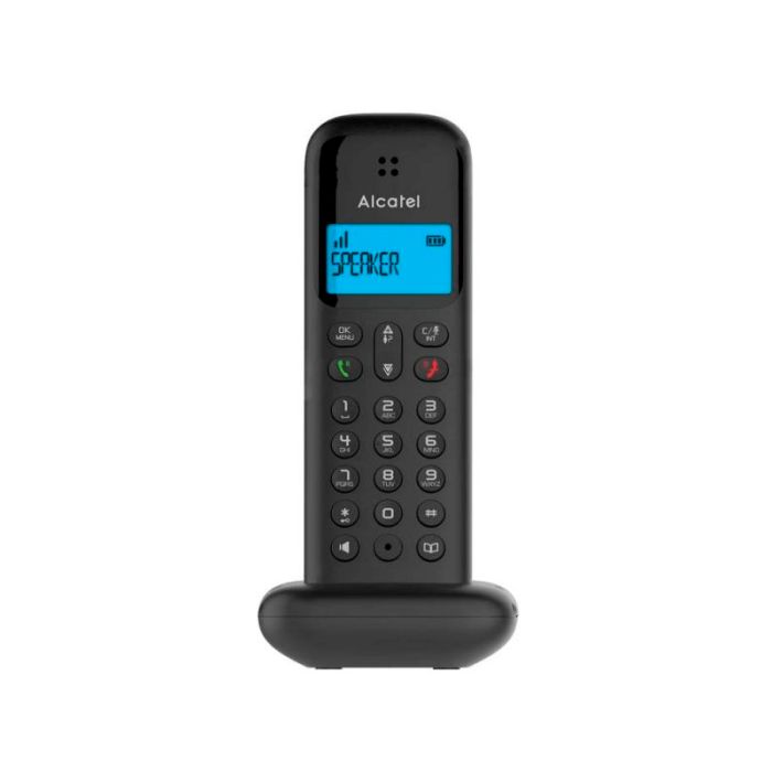 Alcatel  Teléfono Inalámbrico con manos libres D295LABLK - Negro -  Panafoto Zona Libre