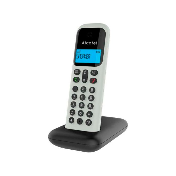 Alcatel  Teléfono Inalámbrico con manos libres D295LAGRYBLK - Gris con  Negro - Panafoto Zona Libre