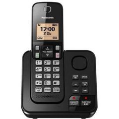 Teléfono Fijo N01-KXTGC360LAB Panasonic -Negro