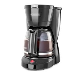 BLACK AND DECKER | CAFETERA | CM0941B | 12 TAZAS | NEGRO