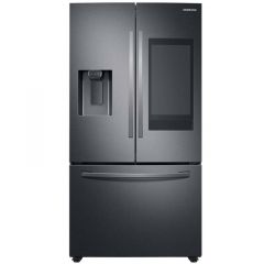 Samsung | Refrigeradora French Door 27CFT |Family Hub Tablet | 3 Puertas | Dispensador de agua y hielo|Black Edition RF27T5501B1AP