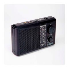 Radio Daewoo Multi Función Recargable| AM FM SW | Bluetooth |USB |Micro SD |Panel Solar DWR1800SR