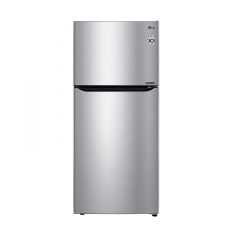 LG | 21 pᶟ Refrigeradora 2 puertas MultiAirFlow Smart Inverter - Acero Inoxidable