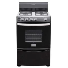 FRIGIDAIRE | ESTUFA GAS 24" | 4 QUEMADORES | FKGH24C3MQB | NEGRO