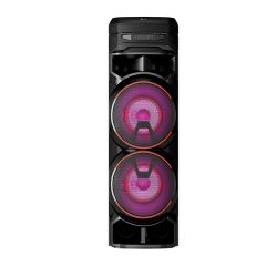 Torre de sonido LG XBOOM RNC9 | Doble Woofer | Potenciador de bajos | Karaoke Star | DJ App y DJ Pad | Super Bass Boost | Multi Bluetooth