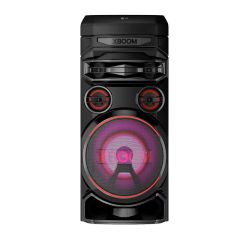 Torre de sonido LG XBOOM RNC7 | Karaoke Star | Potenciador de bajos | Doble salida de medios | DJ App y DJ Pad | Super Bass Boost | Multi Bluetooth