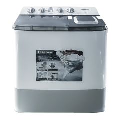 HISENSE | LAVADORA SEMI AUTOMATICA | TTA1307N | 13 KG | BLANCO/GRIS