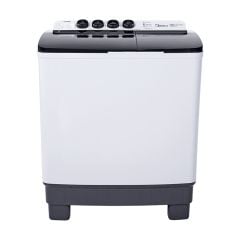 MIDEA | LAVADORA SEMI AUTOMATICA | MT100W130WCA | 13 KG | SIN BOMBA | BLANCO/GRIS