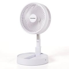 BLAUPUNKT | VENTILADOR RECARGABLE 4 EN 1 | BFR150WH | 3 VELOCIDADES | TUBO EXTENSIBLE  | BLANCO