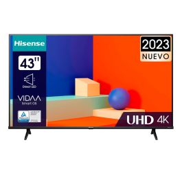 Pantalla 43 Vidaa, Hisense, 43a6kv, Smart Tv, 4k